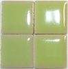 Keramik glasiert 20x20mm - Hellgr�n - 30 St.
