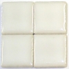 Keramik glasiert 20x20mm - Wei� - 30 St.