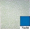 Soft-Glas Polygonal nachtleuchtend - Wei� / Dunkelblau - 1 Bogen