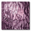 Spiegelplatte 10x10 cm - Rosa gewellt