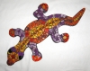 Mosaik Set "Feuer-Geko" - 55x25 cm - SoftGlas, Nuggets, uvm