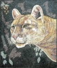 Natursteinmosaik - Puma 70x85cm