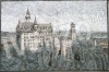 Natursteinmosaik - Schloss Neuschwanstein 150x100cm