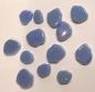 Preview: Soft-Glas-Kleckse - Hellblau irisierend - 100 g