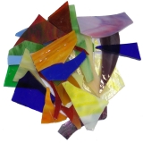 Tiffany-Glas Polygonal - Multi Colori - 200g