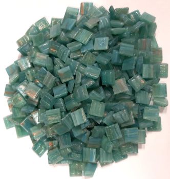 Aktion-WiWaColor 10x10mm - Türkis-Flimmer - 200 g