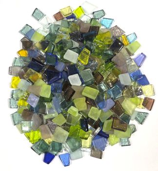 Aktion - Gletscher-Glas -  transparent u. gefrostet - 800 g