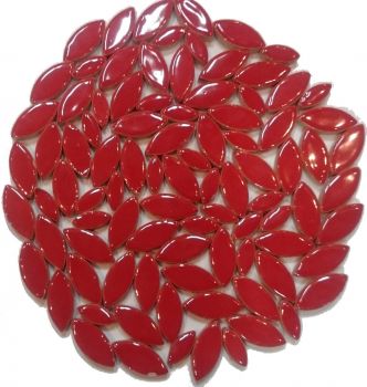 Keramik-Blüten - Rot - 100 g