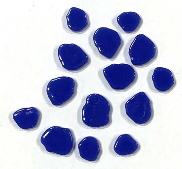 Soft-Glas-Kleckse - Blau - 100 g