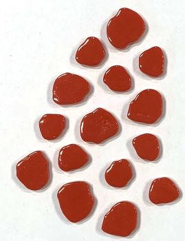 Soft-Glas-Kleckse - Rot - 100 g