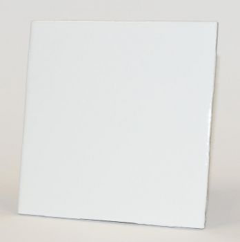 Fliese 10 x 10 cm - Weiß