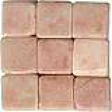 Naturstein 20x20x4mm - Pink Cream