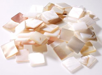 Schatzkästchen - Perlmutt 15x15mm - 200g