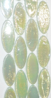 Ovale Glas-Blüten - Vanuatu - 24 Stück