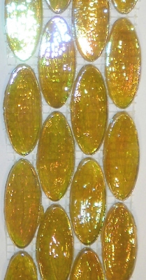 Ovale Glas-Blüten - CoteDor - 24 Stück