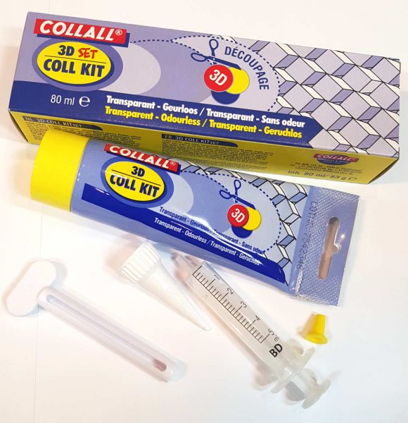 Collall colle silicone 3D en 80 ml