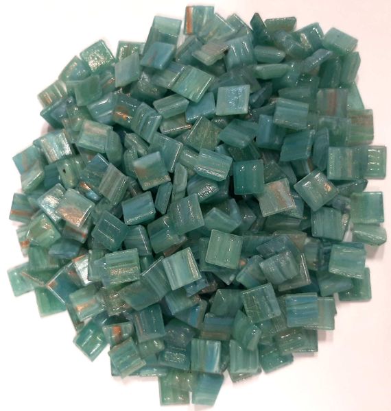 Aktion-WiWaColor 10x10mm - Türkis-Flimmer - 200 g