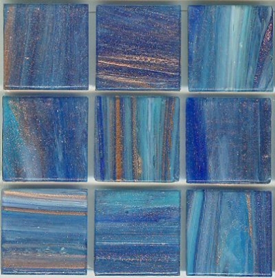 BISAZZA LeGemme 20x20mm 21 - GM20.03 Blau - 2,07 m²