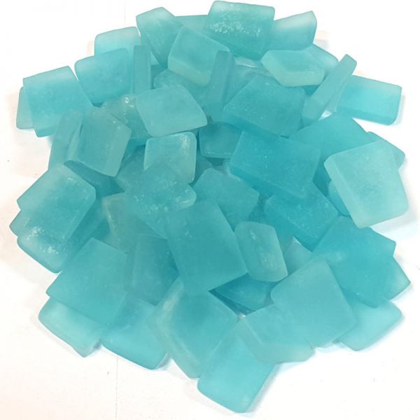 Gletscher-Glas gefrostet - Türkis - 200 g