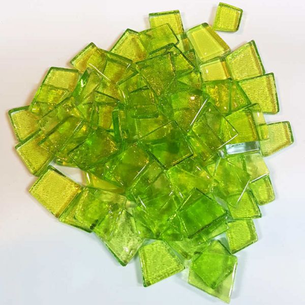 Gletscher-Glas transparent - Hellgrün - 200 g