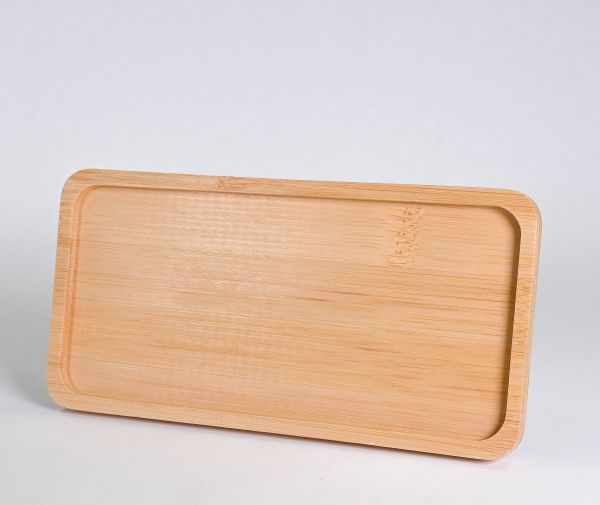Bambusträger - Rechteck - 17x8,5cm