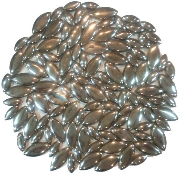 Keramik-Blüten - Silber - 100 g