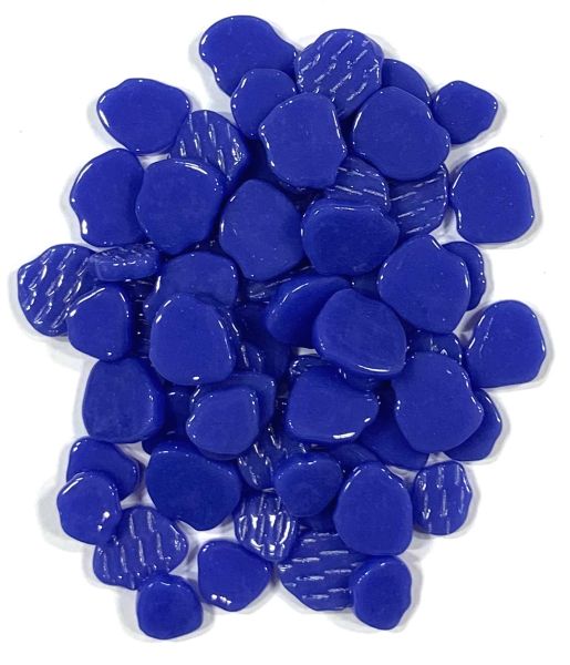 Soft-Glas-Kleckse - Blau - 100 g