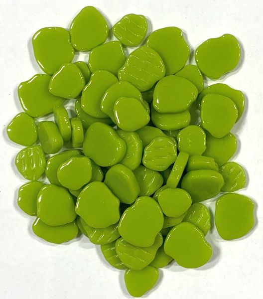 Soft-Glas-Kleckse - Grasgrün - 100 g