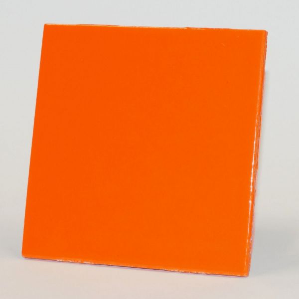 Fliese 10 x 10 cm - Orange
