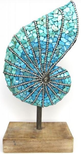 Mosaikset "Nautilus" - mit Holzkörper
