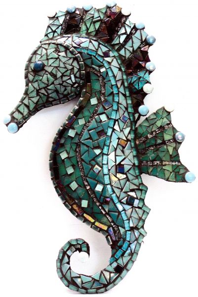 Mosaik Set "Seepferdchen" - wetterfest