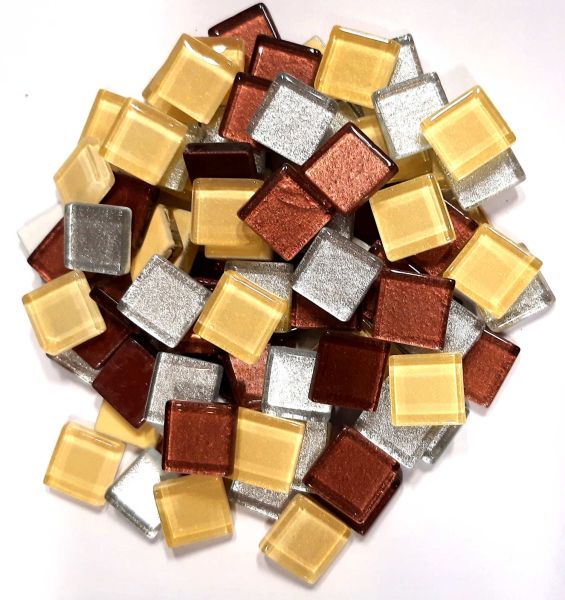 Soft-Glas 15x15mm - Exclusiv-Mix - 200g