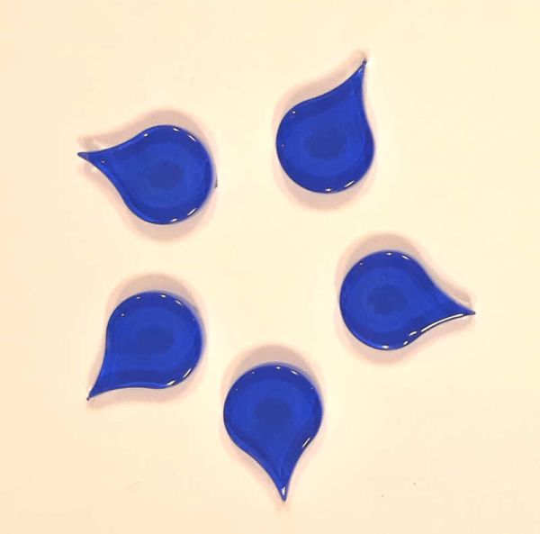Soft-Glas-Tropfen - Blau - 50 g