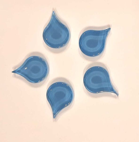 Soft-Glas-Tropfen - Türkis - 50 g