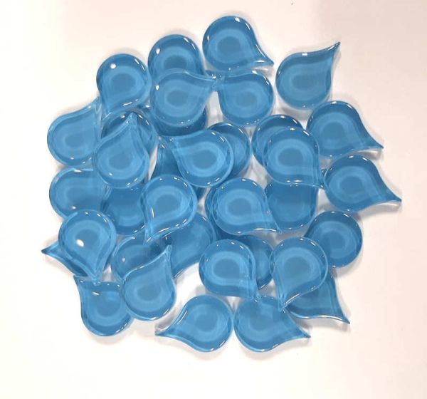 Soft-Glas-Tropfen - Türkis - 50 g