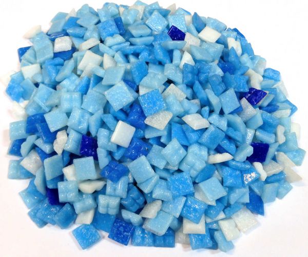 WiWaColor 10x10mm - Sonderfarbe "Blaumix" - 500 g