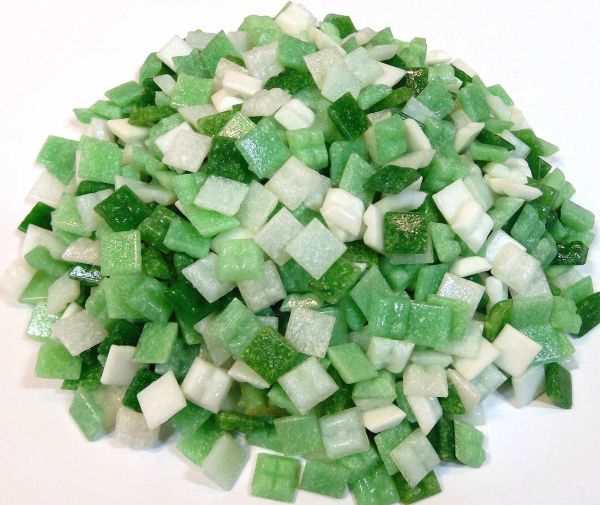 WiWaColor 10x10mm - Sonderfarbe "Grünmix" - 500 g