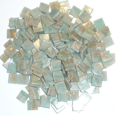 Acryl-Mosaik Marmoriert 1x1cm -  "Jade" - 50g