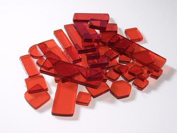 Acryl-Mosaik - Rot -  30 g