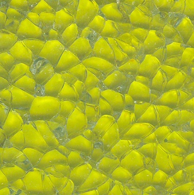 Crackle Mosaikplatte 15x20cm - Gelb