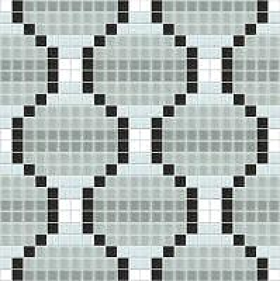WiWaColor 20x20mm - Fertigdekor "Pflaster Grau Dunkel" - 1 Bogen