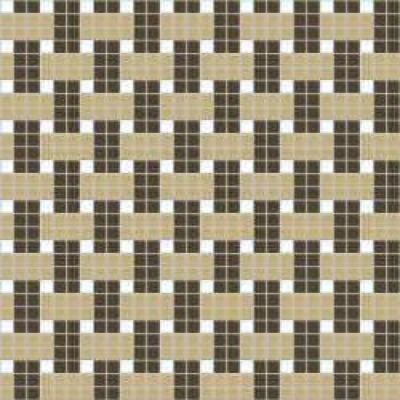 WiWaColor 10x10mm - Fertigdekor "Stoff Braun" - 1 Bogen