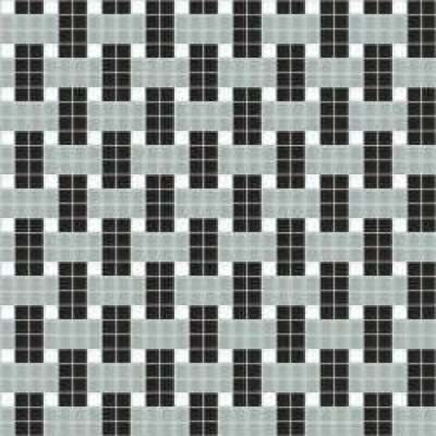WiWaColor 10x10mm - Fertigdekor "Stoff Grau" - 1 Bogen