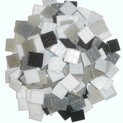 WiWaColor 20x20mm - Mischung "Grau" - 500 g