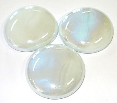 Glasnuggets Maxi 25/35 mm - Weiß opak