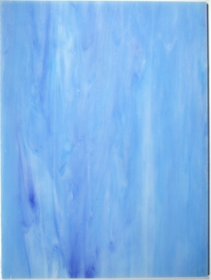 Tiffany-Glasplatte 150 x 200 mm - Caribic- 1 St.