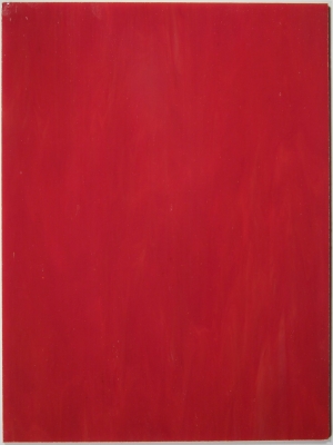 Tiffany-Glasplatte 150 x 200 mm - Korallenrot - 1 St.