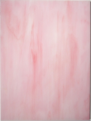 Tiffany-Glasplatte 150 x 200 mm - Rose - 1 St.