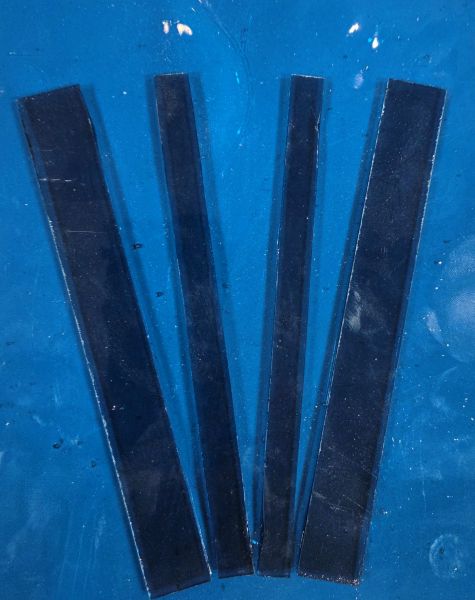 Tiffany-Glasstreifen 150mm - Türkis - 1 St.