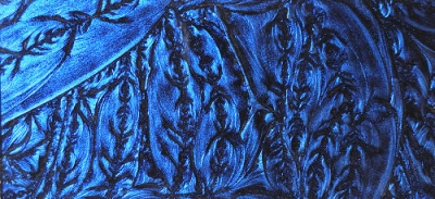 Van Gogh Glas 5x10 cm - Blau - 1 St.